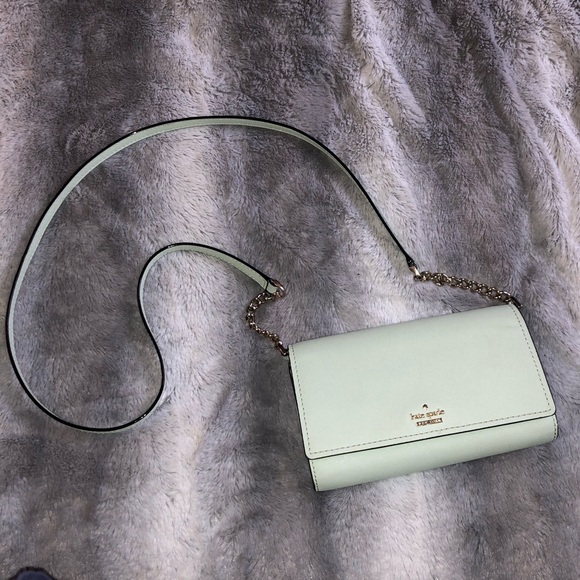 kate spade Handbags - Kate Spade | Mint Blue Crossbody Purse